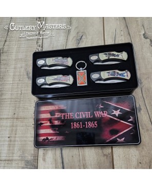 Heritage Collection Civil War 4-Piece Set - Stainless Steel Blades