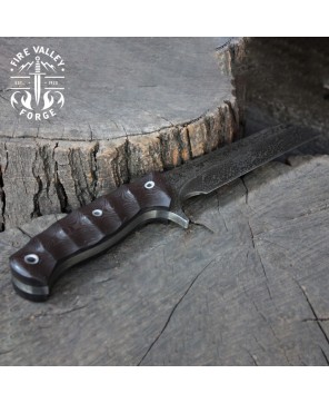 Handcrafted Survival Knife - The Wanderer’s Edge by Fire Valley Forge