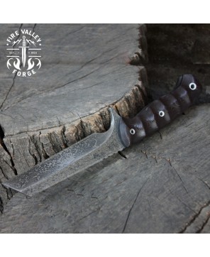 Handcrafted Survival Knife - The Wanderer’s Edge by Fire Valley Forge