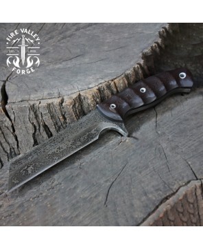 Handcrafted Survival Knife - The Wanderer’s Edge by Fire Valley Forge