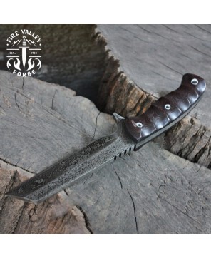 Handcrafted Survival Knife - The Wanderer’s Edge by Fire Valley Forge