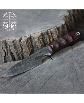 Handcrafted EDC Survival Knife - The Hunter's Edge