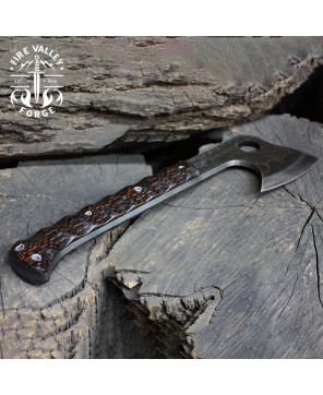 Handcrafted Falconet Mod Tactical Axe - Fire Valley Forge