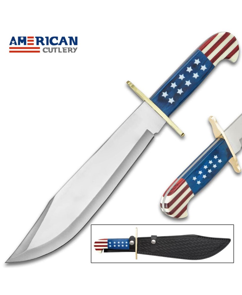 American Cutlery Trump Limited Edition Bowie Knife - Premium Blade