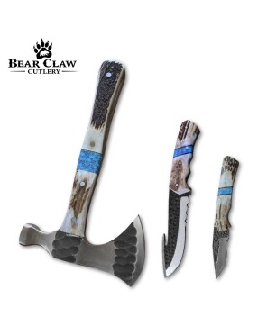 Premium Outdoor Blades Set: Handcrafted Adventure Gear