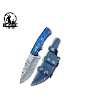 Damascus Steel Hunting Knife Set – Gear Up for Your Adventures