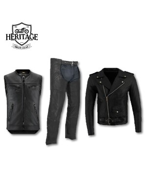 Complete Leather Biker Apparel Collection for Stylish Riders