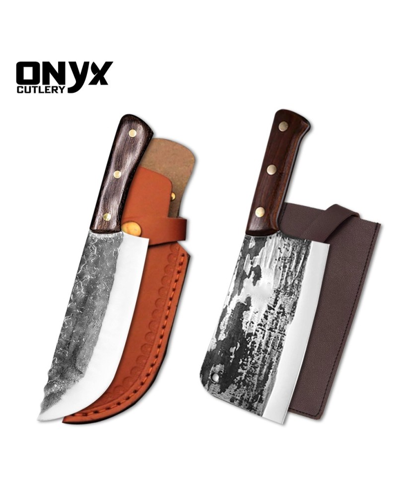 Premium Cleaver & Butcher Knife Set for Culinary Excellence!