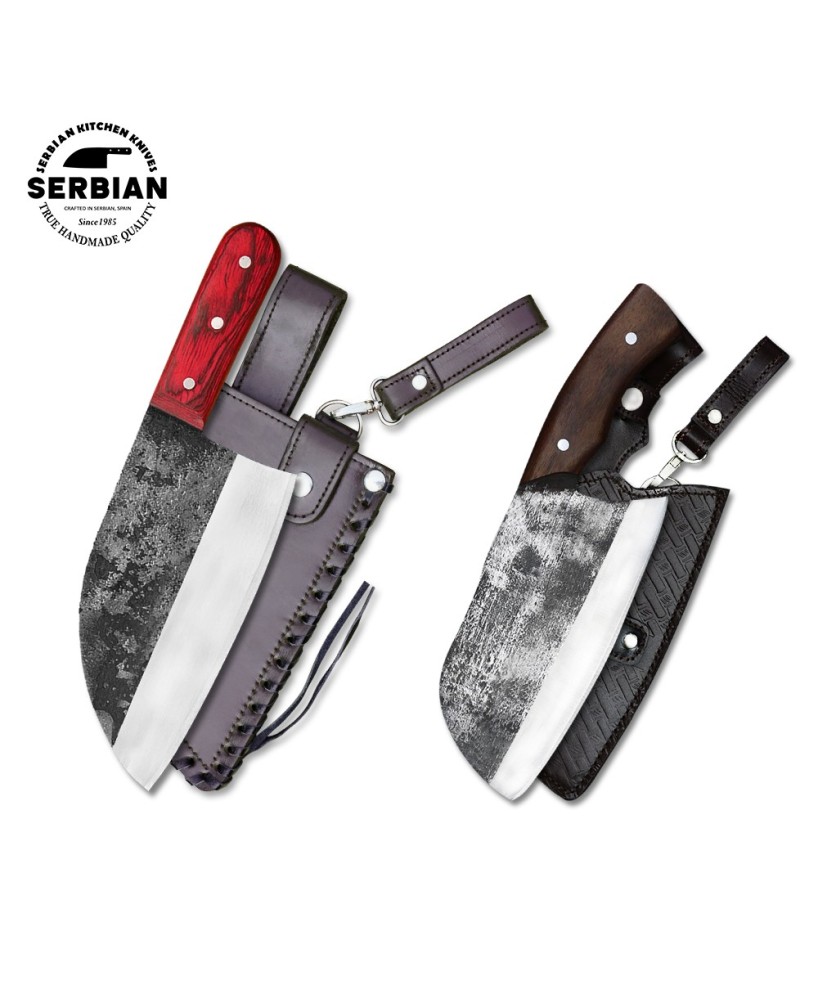 Premium Hand-Forged Knife Set: Elevate Your Cooking Experience!