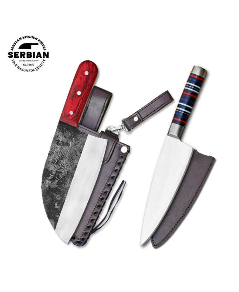 Premium Handmade Knife Set: Elevate Your Culinary Skills!