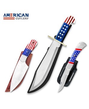 Patriotic Knife Collection: Adventure-Ready Knives for Outdoors