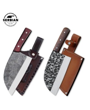 Premium Hand-Forged Serbian Chef Knife Collection for Every Kitchen