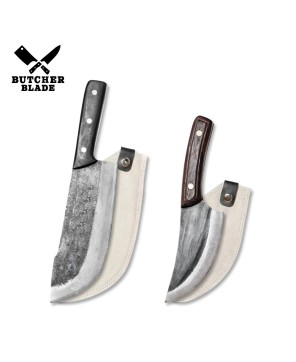 Precision Butcher Knives: Handmade High-Carbon Steel for Perfect Cuts