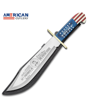 Handmade Trump Stainless Steel Bowie Knife - Limited Edition