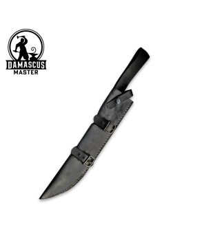 Handcrafted Damascus Bowie Knife - Perfect Outdoor Gift for Adventurer