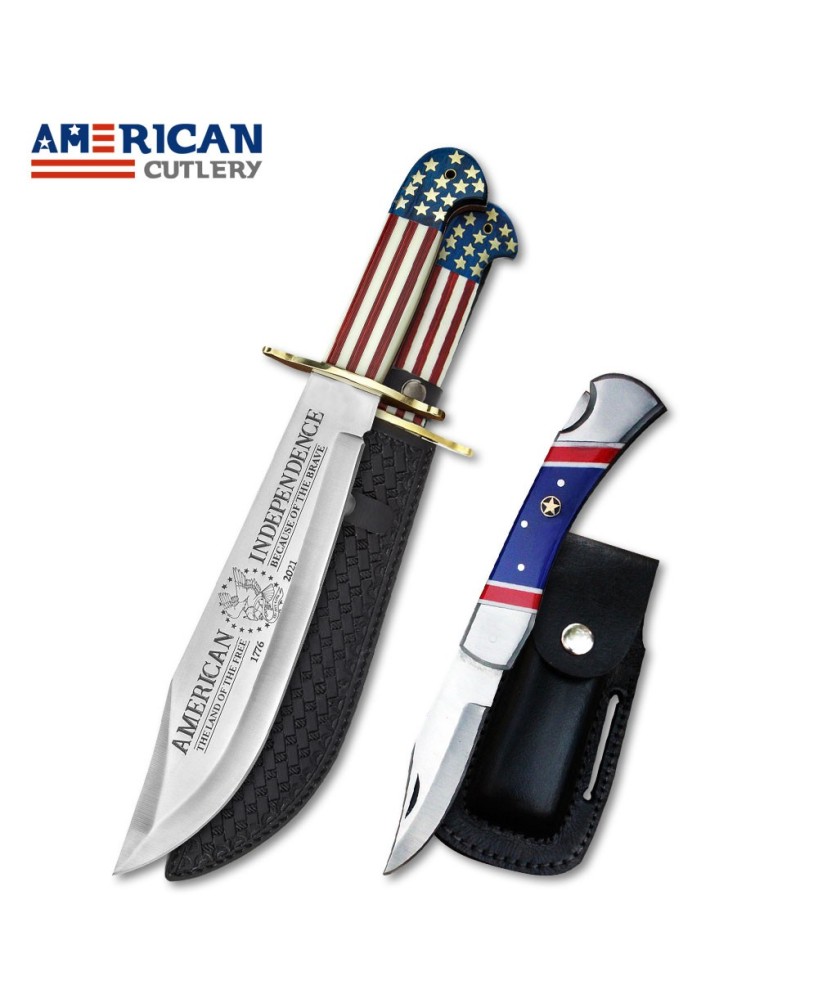 Limited Edition American Flag Knife Set – Perfect for Collectors