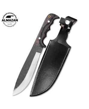 Almazan® Handmade Carbon Steel Hunting Knife