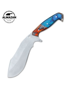 Wildwood Stainless Steel Hunting Knife with Pakkawood Handle