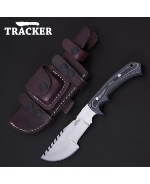 Handmade D2 Tool Steel Tactical Hunting Tracker Knife - EDC Ready