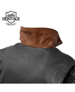 Arnold Men's Leather Motorcycle Jacket - Iconic Style & Protection