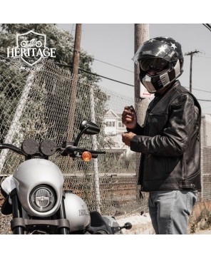 Men's Motorcycle Leather Jacket: Top Performer