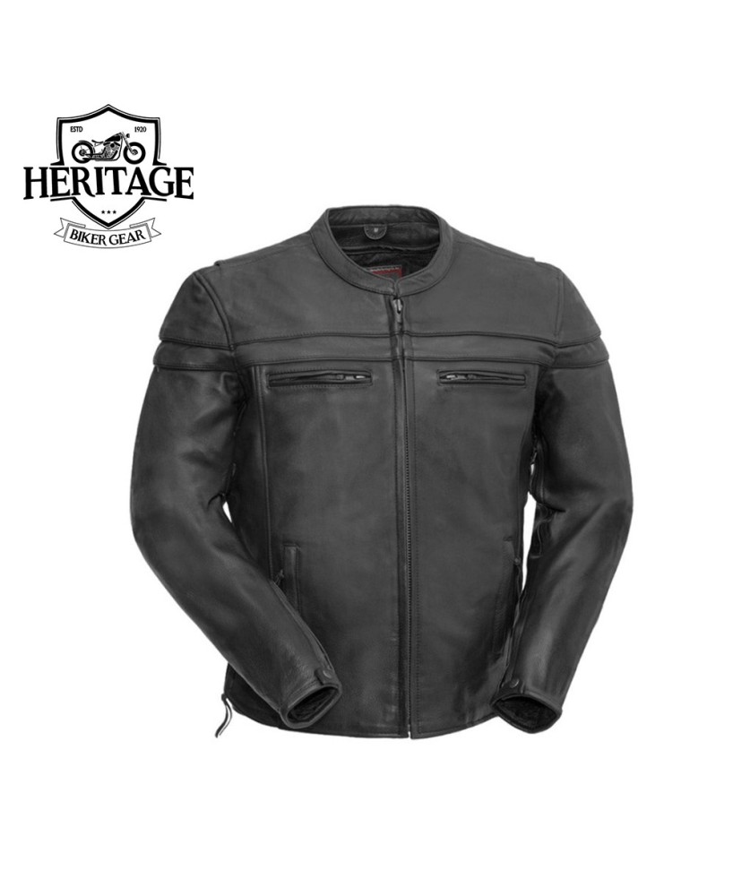 Maverick Men's Leather Jacket | Distinct Style & Maximum Protection