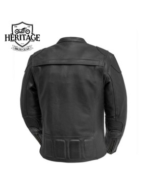 Nemesis Men's Leather Motorcycle Jacket - Ride in Style