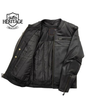 Nemesis Men's Leather Motorcycle Jacket - Ride in Style