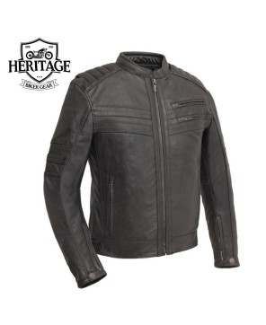 BiTurbo Leather Motorcycle Jacket