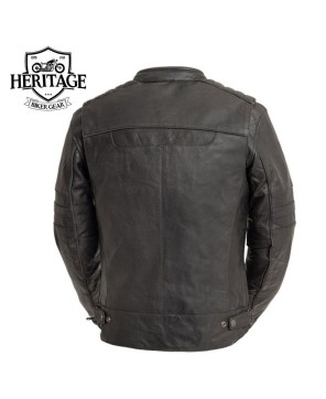 BiTurbo Leather Motorcycle Jacket