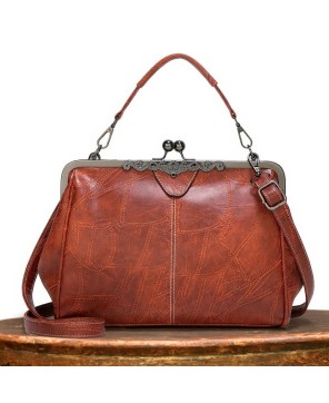 Johanna’s Classic Charm – Premium Genuine Leather Vintage Bag