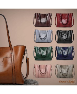 Elegant Leather Tote – Stylish and Functional for Everyday Use