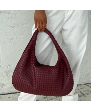 Valentina Woven Tote - Elegant & Functional