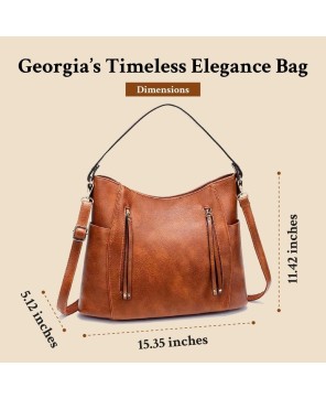 Georgia’s Timeless Elegance – Classic Leather Bag