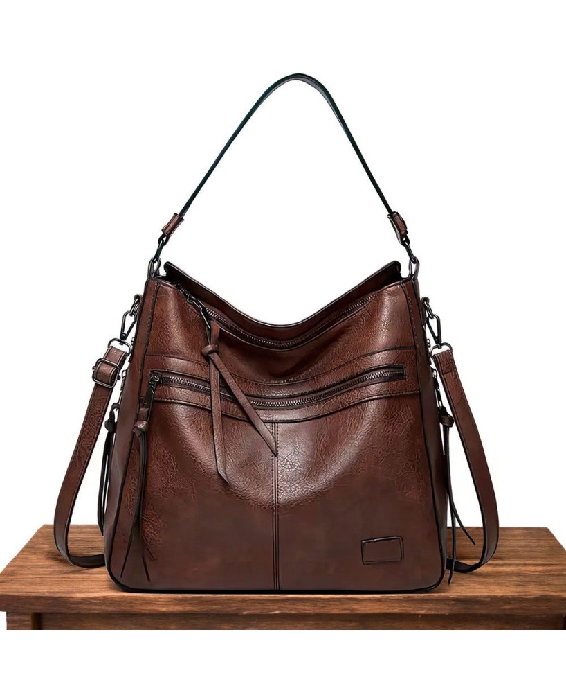 Magda’s Exquisite Style | Luxury Genuine Leather Bag