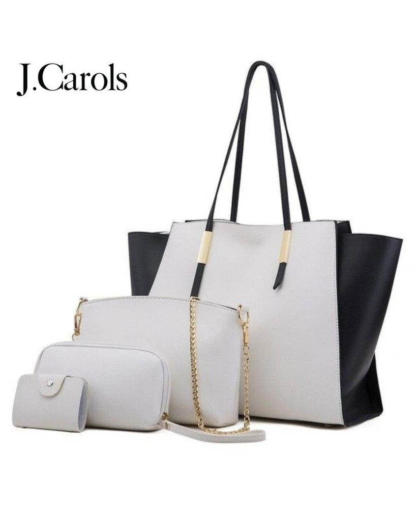 Grace’s Luxe 4-Piece Tote Set – Versatile and Elegant