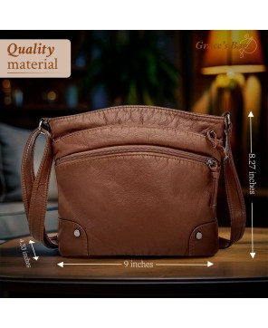 Zoe’s Enduring Elegance | Leather Shoulder Bag