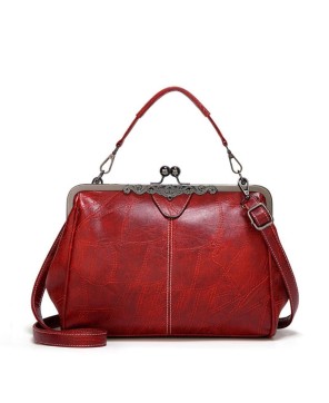 Celestial Embossed Vintage Kiss-Lock Handbag