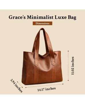 Grace’s Minimalist Luxe - Soft Leather Shoulder Bag