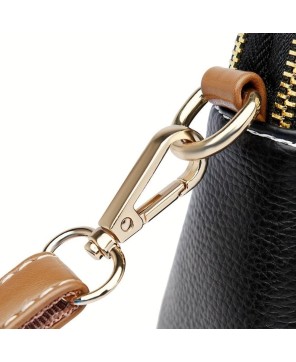 Mila Crossbody Bag - Vintage Leather with Litchi Texture