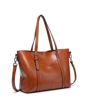 Anna's Luxe Classic | Elegant Faux Leather Shoulder Tote