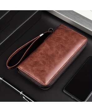 Holden RFID Zip Clutch | Stylish and Secure Men's Wallet