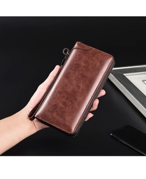 Holden RFID Zip Clutch | Stylish and Secure Men's Wallet