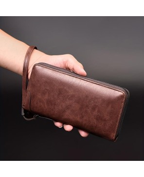 Holden RFID Zip Clutch | Stylish and Secure Men's Wallet