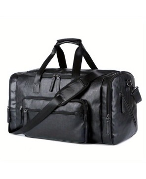 Everett Travel Duffel Bag | Stylish Leather Carry-On for Men