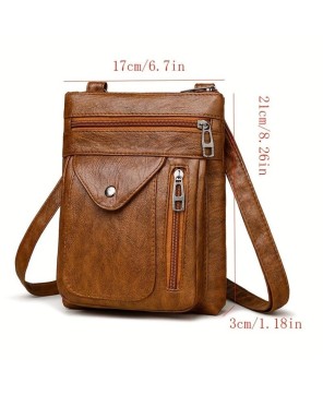 Clara Crossbody Bag - Timeless Vintage Elegance for Everyday Use