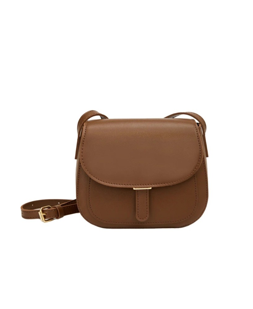 Amelia Saddle Bag – Retro Leather Crossbody