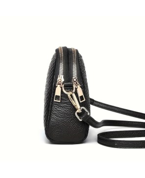 Isabella Mini Crossbody Bag – Elegant Croc Design