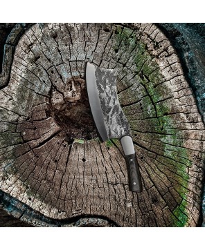 Hand-Forged Viking Butcher Knife