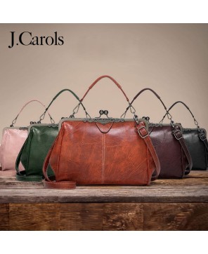 Johanna’s Classic Charm – Premium Genuine Leather Vintage Bag